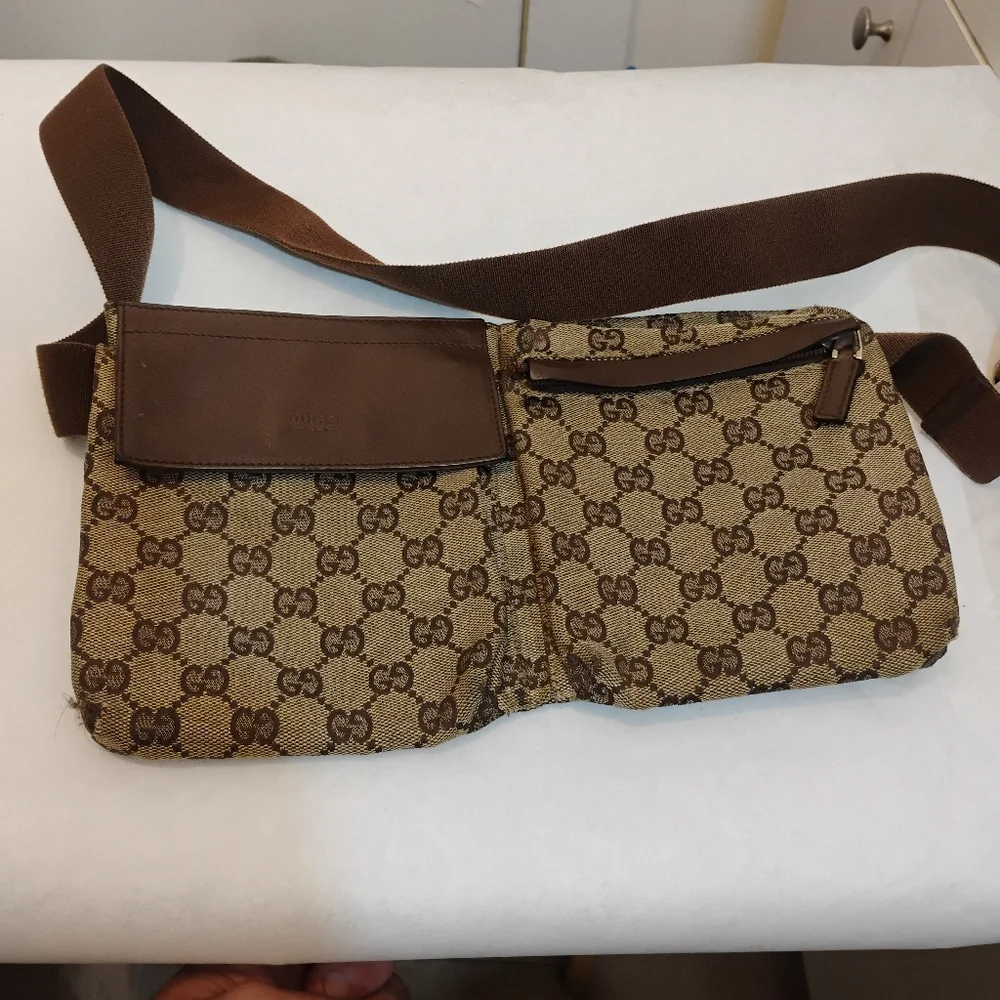 Gucci Fanny Pack Supreme Logo Read Authentic - Picture 13 of 16